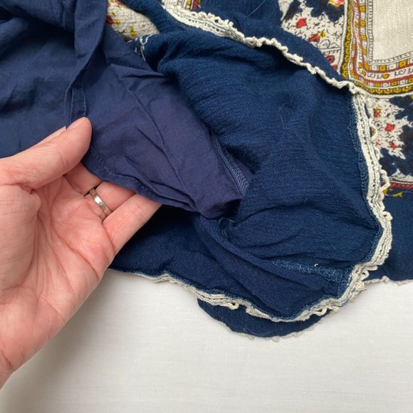 Free People - Boho Dual Lined High Waisted Shorts, Size XS - Picture 4 of 6